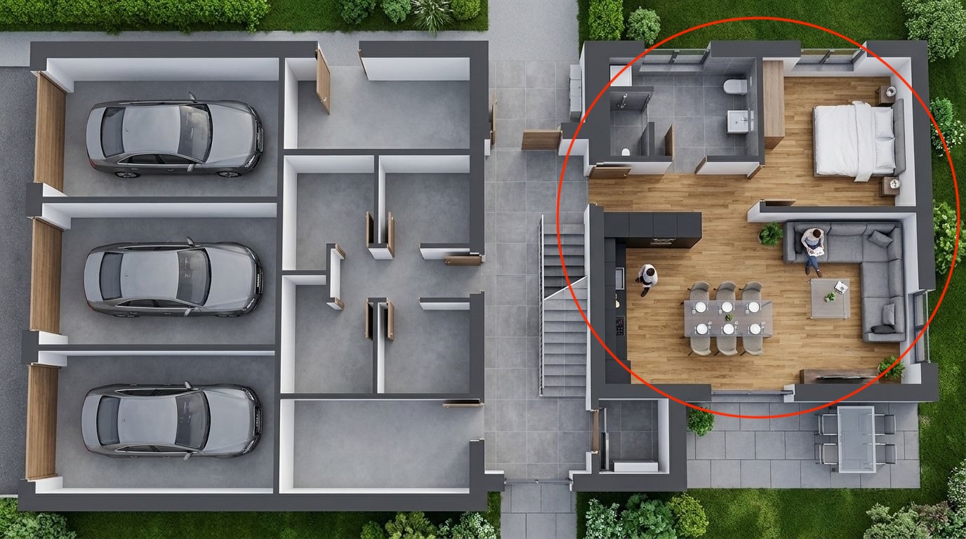 Neubauprojekt: Moderne 2.5-Zimmer-Wohnung mit Terrasse in Salgesch