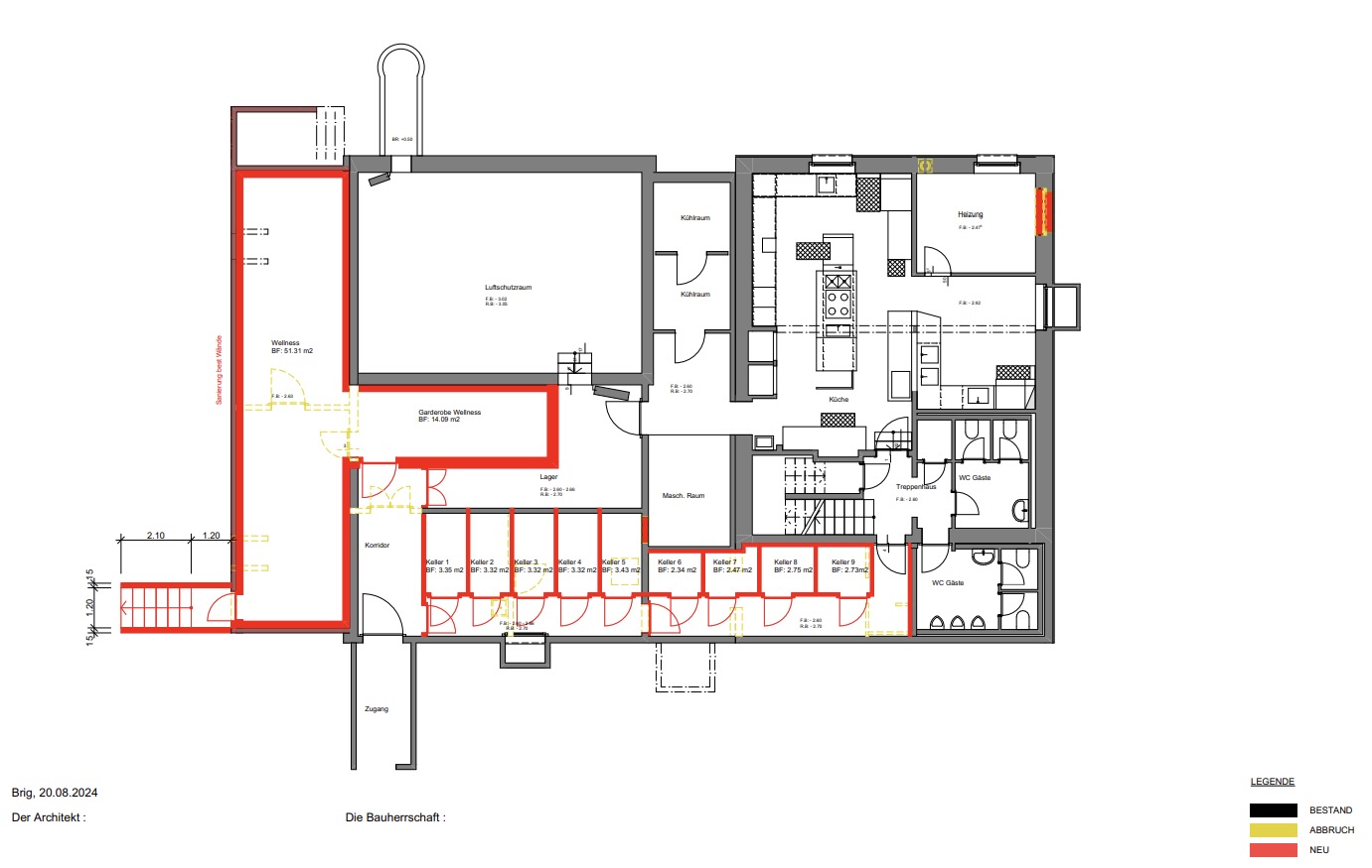 Neubau mit Wellness - 2.5-Zimmer-Terrassenwohnung in Oberwald — 4