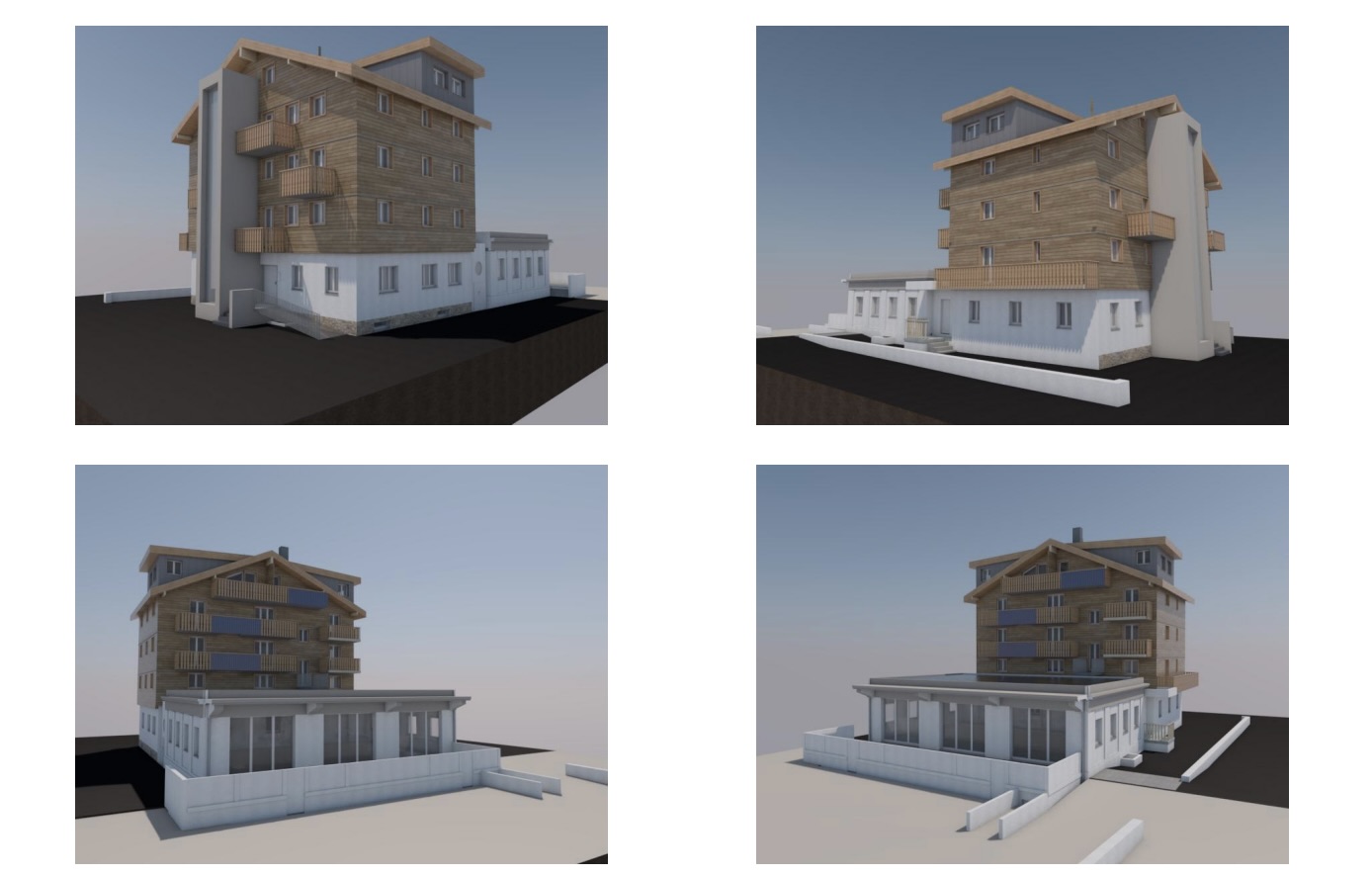 Neubau mit Wellness - 2.5-Zimmer-Terrassenwohnung in Oberwald — 2