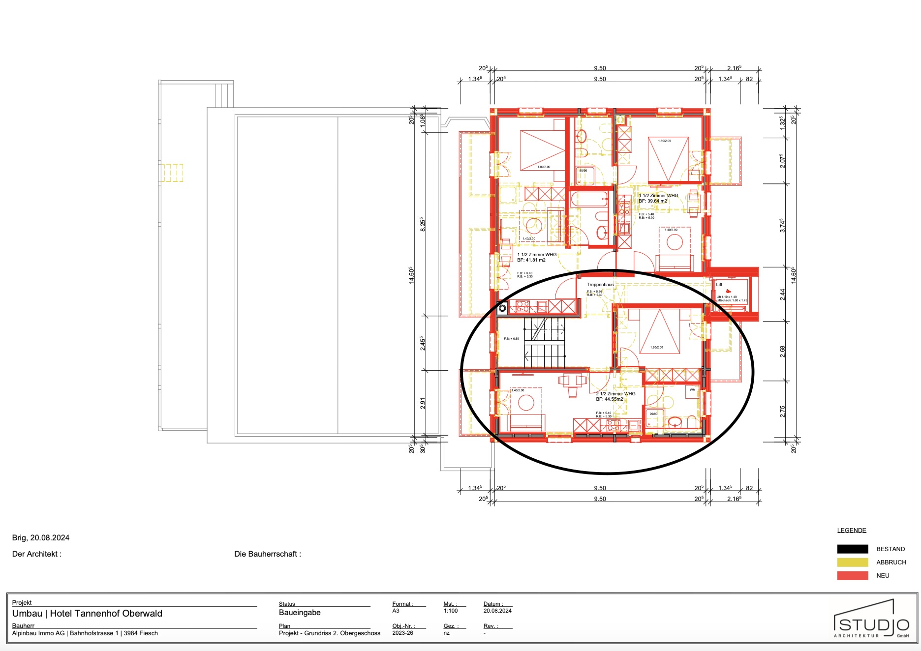 Neubau mit Wellness - 2.5-Zimmer-Terrassenwohnung in Oberwald — 3